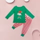 thumbnail image 1 of Pantalones De Camisa De Otoño Conjunto de pijama familiar de 2 piezas con cuello redondo y estampado de dibujos animados estilo navideño traje diario Cgtredaw Niño Verde 4-5T para Niño, 1 of 7