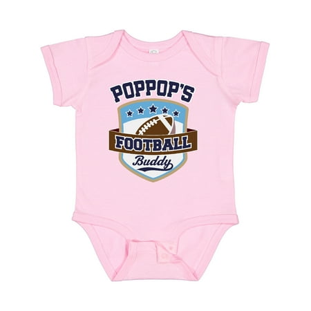 

Inktastic PopPop Grandpa Football Buddy Outfit Gift Baby Boy or Baby Girl Bodysuit