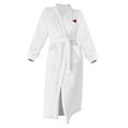 thumbnail image 4 of Ihph7 Fluffy Robe Plush Robes for Women Long Robes for Women Full Length Robe Robes for Women Fleece Robe Shower Robe for Women Hotel Robe White M, 4 of 4