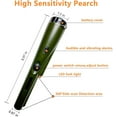 thumbnail image 4 of Metal Detector Pinpointing, Pinpointer 360 Degree Search Gold&Treasure Finder with Belt Holster &LED Indicator& Buzzer Vibration, for Adults and Kids (Army Green), 4 of 12