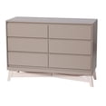 thumbnail image 5 of Little Seeds Pala Kids 6-Drawer Dresser, Taupe/Whitewash, 5 of 18