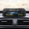 thumbnail image 5 of Car Solar Digital Clock With Lcd Time Date In-car Temperature Display For Outdoor Personal Car Part, 5 of 5