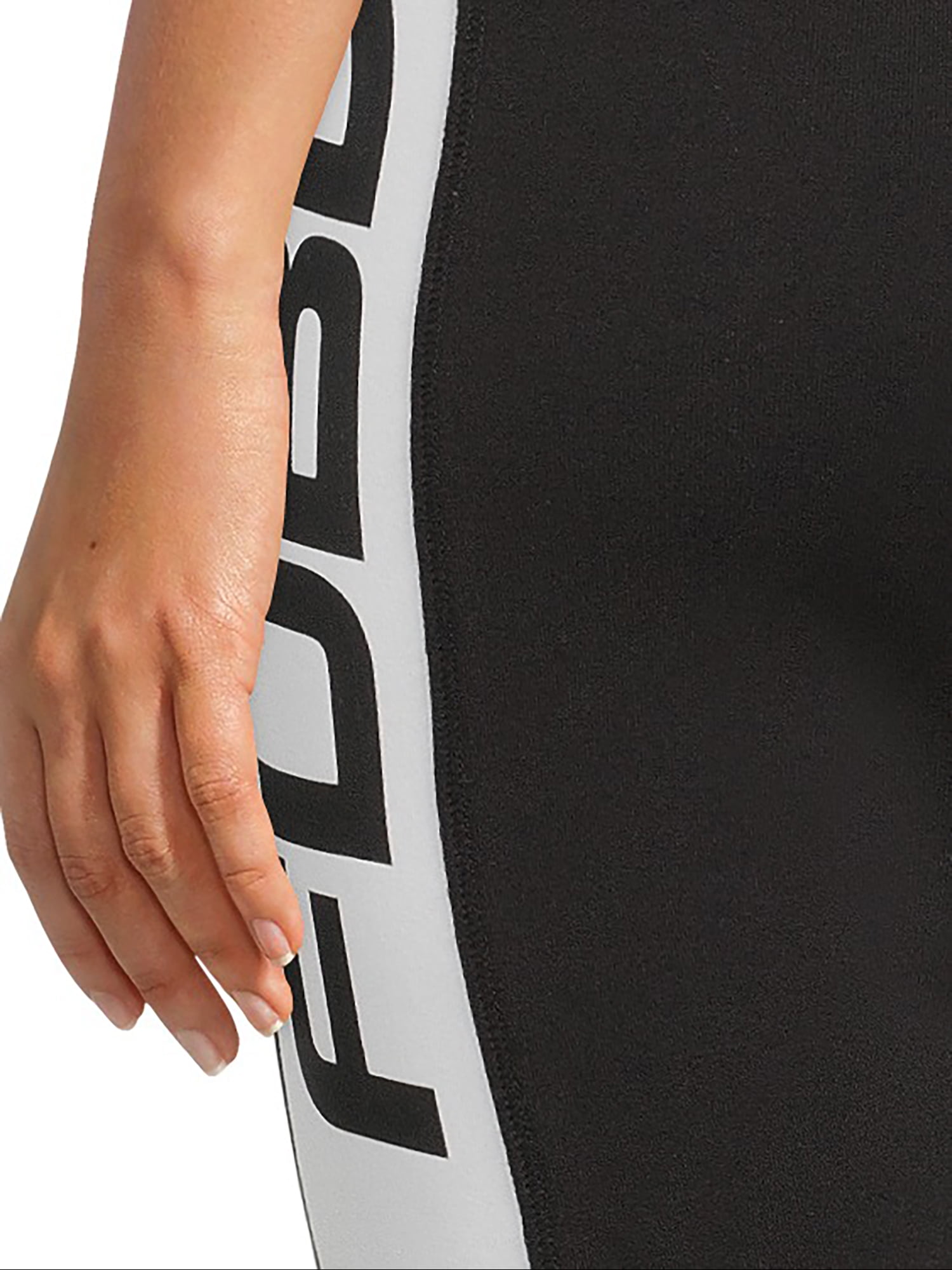 FUBU Juniors' Vertical Logo Graphic Biker Shorts