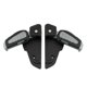 thumbnail image 4 of Estribos traseros,Estriberas traseras plegables para motocicletas de pasajeros,Reposapiés trasero Reposapiés Accesorio de almohadilla de pedal,Reposapiés aleación de aluminio metal Zulema Estribos traseros, 4 of 8
