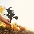 thumbnail image 7 of Halloween Iron Ground Stake, Metal Porch Ornament, Spooky Yard Decor, Inserts Firmly into Soil and Resists Outdoor Weather for Flower Bed, Garden Path, and Lawn Display., 7 of 7