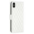thumbnail image 4 of Stylish PU Leather Wallet Case for iPhone XS/X, with Magnet Card Storage Adjustable Kickstand Flip Folio Cover for iPhone XS/X (5.8 Inch),White, 4 of 9