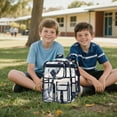thumbnail image 2 of Large Clear Backpack Heavy Duty Stadium Approved See Through Bookbags Waterproof Transparent Backpacks, 2 of 7