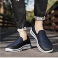 thumbnail image 2 of Zapatillas de deporte transpirables de malla para hombre y mujer, verano 2023, zapatos informales ligeros y suaves de alta calidad para parejas, zapatos para caminar para hombre mayor 45 Gao Jinjia LED, 2 of 2