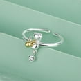 thumbnail image 3 of Anillo de dedo moderno y elegante Sonducket anillos artesanales hechos a mano para mujer apilable Vintage, 3 of 6