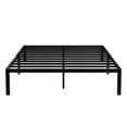 thumbnail image 6 of Castle Place Minimalist Metal Platform Bed Full, Black, 6 of 11