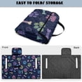 thumbnail image 6 of Whosucclay Paw Print Bones Stars Golf Cart Seat Towel, 51.18 x 30.3 inches 4 Convenient Pockets Reusable Golf Cart Seat Cover, 6 of 9