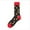 Red, variant on Summer Saving Clearance AXXD Slouch Socks Women,Fashion Unisex Casual Cotton Print Middle Stockings Socks