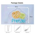 thumbnail image 3 of Letrero De Neón Pretzel Con Luz LED Regulable Para Restaurantes, Cocinas, Tiendas De Delicatessen, Pasteles Escaparates, Negocios, Decoración 40cmx30cm, 3 of 7