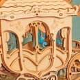 thumbnail image 4 of Rolife DIY Wood Crafts TG506 Carriage Model Kit 3D Wooden Puzzles For Kids, 4 of 6