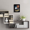 thumbnail image 6 of Epic Art 'Purple Heart Eagle and Flag 01' by Flyland Designs, Acrylic Glass Wall Art, 12"x16", 6 of 8