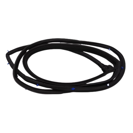 2PCS Front Door Opening Weatherstrip Seal Rubber for Honda Civic Sedan 2006-2011