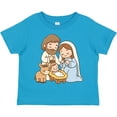 thumbnail image 3 of Inktastic Nativity Scene Christmas Manger Boys or Girls Toddler T-Shirt, 3 of 5