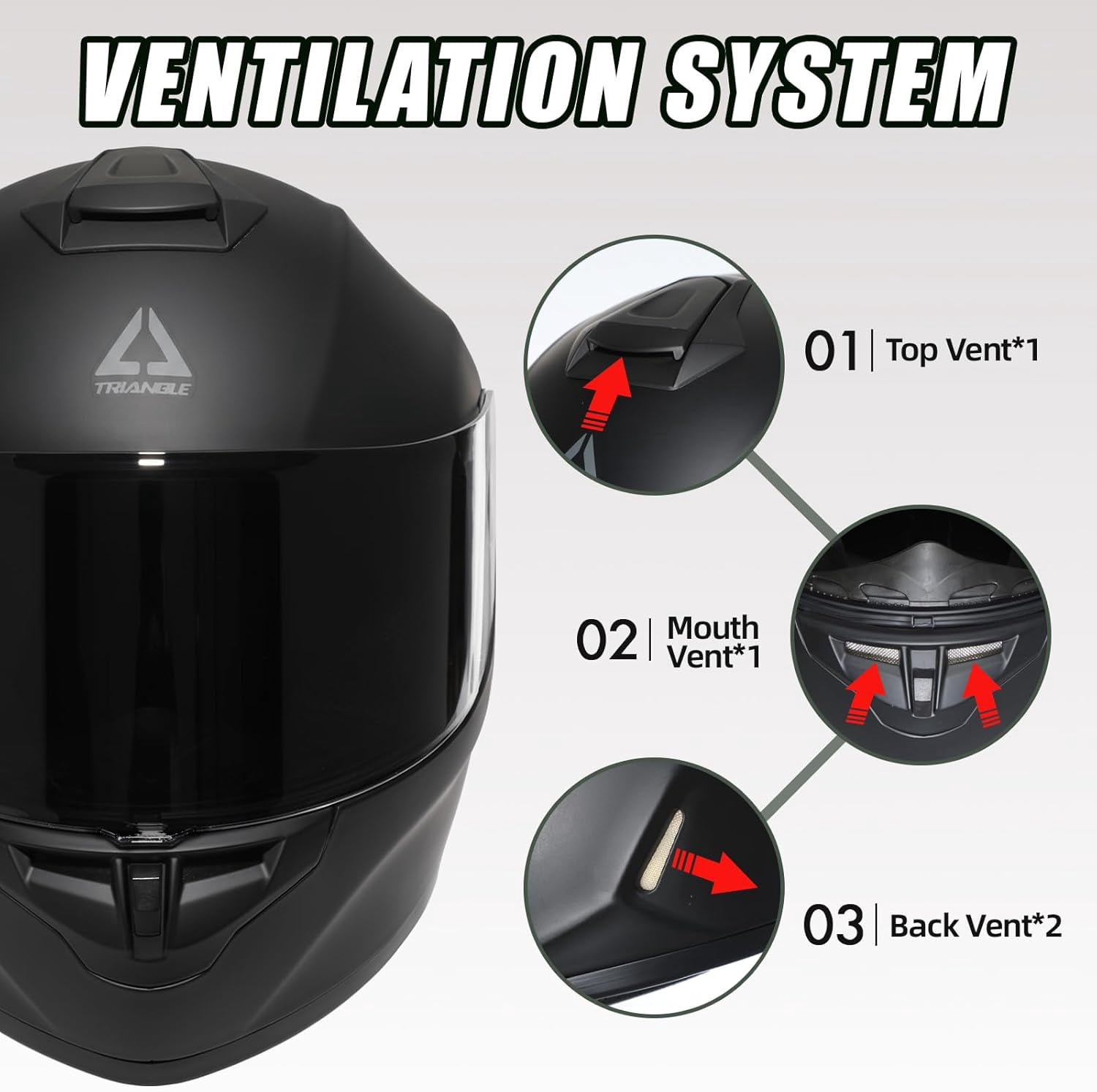 Motorcycle Helmets Full Face Motorcycle Helmet for Men & Women with Tinted and Clear Visor Meet Dot Approved