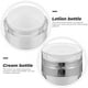 thumbnail image 3 of WEUVEB 3Ud Frascos Prácticos De Loción Sin Aire Plata Para Cosméticos Y Cremas Con, 3 of 8