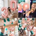 thumbnail image 2 of YANSION 40th Green and Rose Gold Party Decorations, 40th Birthday Decorations for Women, 40th Birthday Metallic Rose Gold Green Balloons, Happy 40th Birthday Banner Kit for Lady Forty Birthday Party, 2 of 9