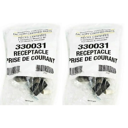 

PS340571 OEM Top Burner Receptacle Kit -(2 Pack)