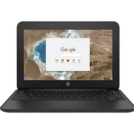 HP 11 G5 Chromebook 11.6in Touch Screen Laptop Intel Celeron N 1.60GHz 4GB 16GB SSD (Used) (16GB), Black