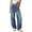 Blue, variant on Women's Y2k Low Rise Baggy Jeans Washed Straight Wide Leg Denim Pants Casual Loose Vintage Fit Boyfriend Jeans Denim Pants - Light Blue XXL