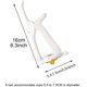 thumbnail image 3 of Soporte ajustable para botella de agua potable para bicicleta, soporte para taza de bicicleta (blanco) (1 pieza), 3 of 5