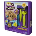 thumbnail image 5 of The One and Only Kinetic Sand, Beach Day Fun Playset with Castle Molds, Tools, and 12 oz. of Kinetic Sand for Ages 3 and Up - 6037423, 5 of 9