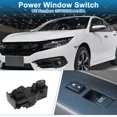 thumbnail image 2 of Interruptor de ventana eléctrica Unique Bargains No.35760SNAA14ZA para el lado del pasajero delantero del Honda Civic 2006-2011 Negro, 2 of 7