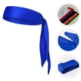 thumbnail image 4 of SHISUYAN Men's Non-Elastic Sports Headband for Yoga, Cycling, Basketball (Blue), 4 of 6
