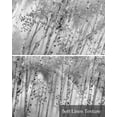 thumbnail image 6 of Abstract Tree Linen Curtain Valance for Bedroom/Bathroom/Kitchen/Living/Dining Room Window,Contemporary Impressionist Forest Landscape Pocket Topper Drapes Decorative Cafe Drapery Panel 60"x18", 6 of 6