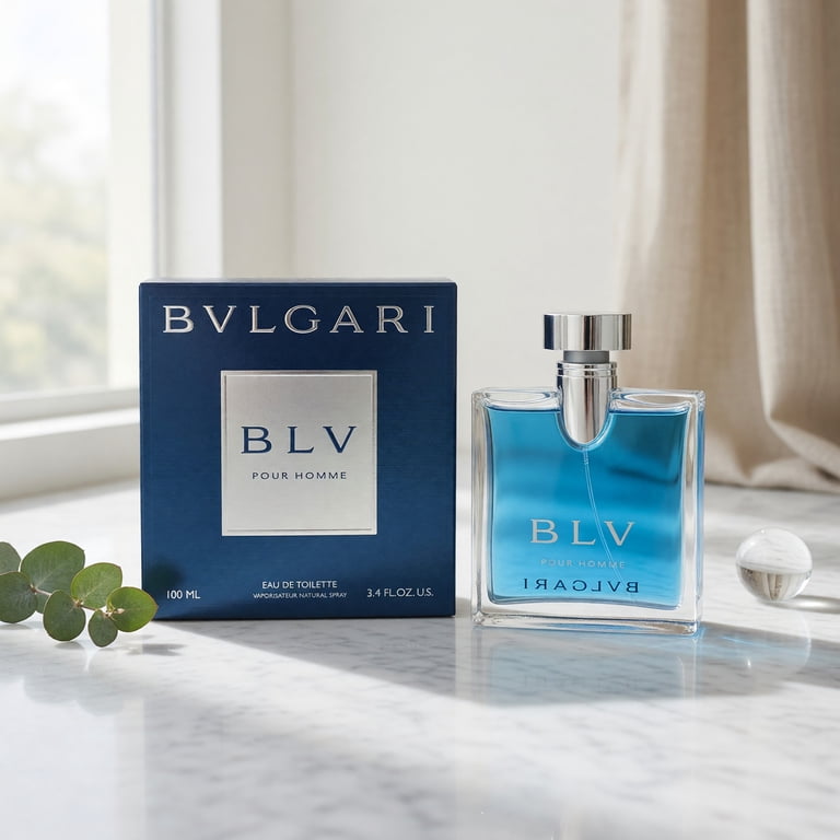 Bvlgari BLV Homme Eau de Toilette Spray for Men, 3.4 oz - Walmart.com