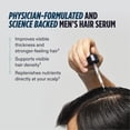 thumbnail image 3 of Nutrafol Men's Hair Serum, Clinically Tested to Support Visibly Thicker Hair and Scalp Coverage, Lightweight and Non-Greasy, for Daily Use - 50mL, 1 Bottle, 3 of 8