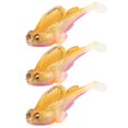 thumbnail image 2 of Señuelos de pesca artificiales realistas de PVC, aparejos de pesca con anzuelo único de acero rico en carbono, 3 uds. YUNYI BRAND  Deportes, 2 of 8