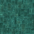thumbnail image 1 of Ahgly Company Machine Washable Indoor Square Persian Turquoise Blue Bohemian Area Rugs, 3' Square, 1 of 4