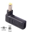 thumbnail image 3 of Chenyang CY USB 3.1 Type C USB-C to DC 19V 5.5*1.7mm Adapter PD Emulator Trigger 90 Degree Angled Yellow for Delippo Acer Laptop Adapter, 3 of 5