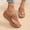 Brown, variant on Wedge Sandals for Women: Slip On Dressy Summer Comfortable Slides Dress Shoes Lightweight Memory Foam Platform Sandal Brown 6(37)