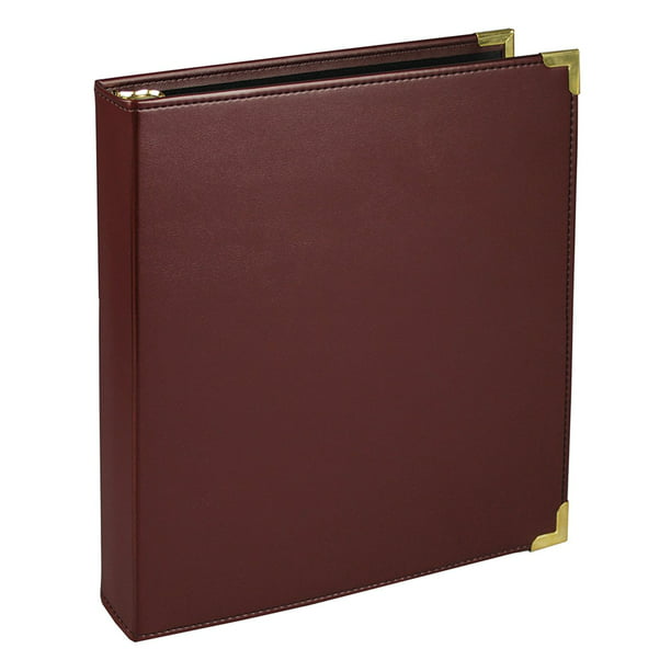 Classic Collection Executive Presentation 3 Ring Binder, 1 Inch Brass ...
