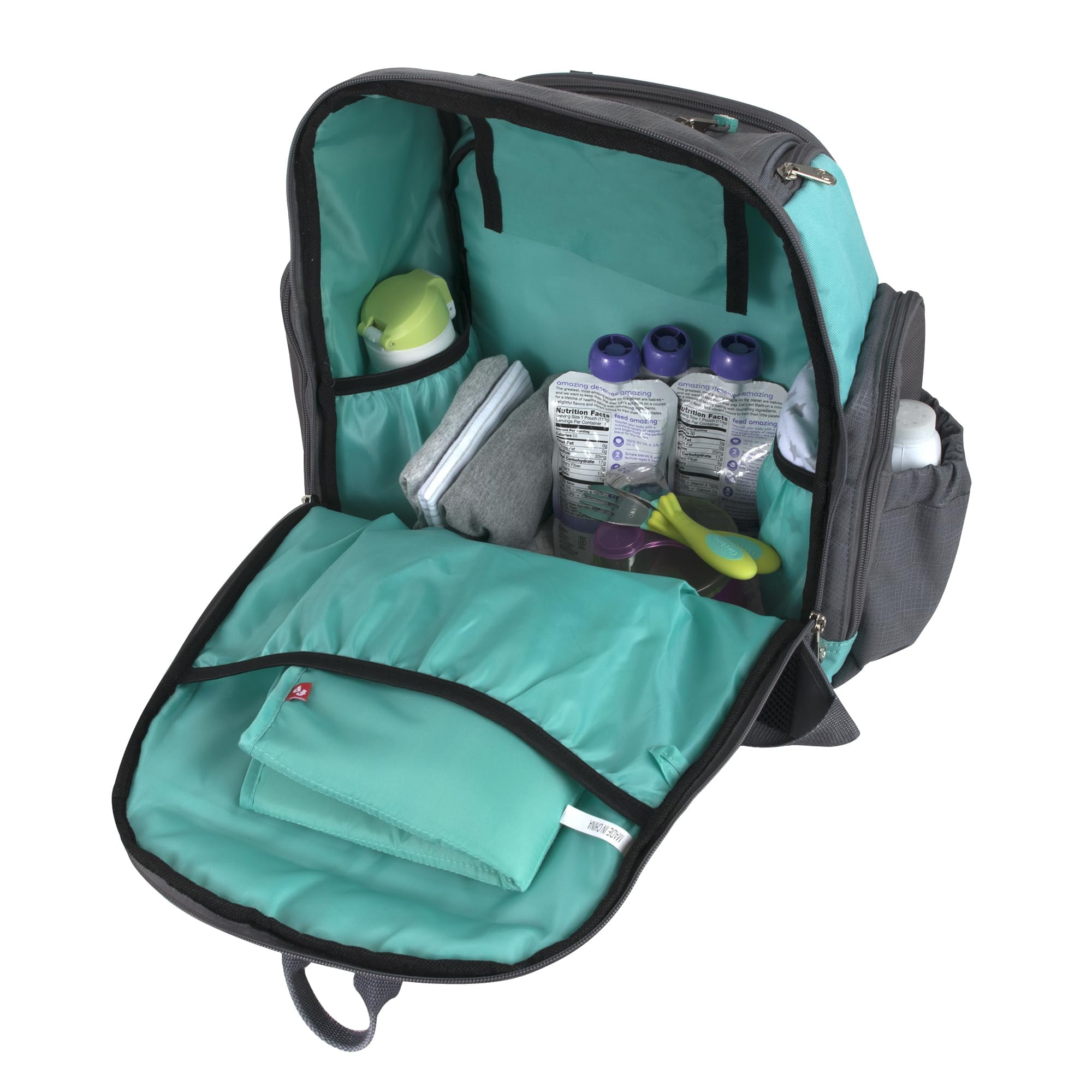 H.V.F.N　　FISHER BAG Fisher-Price Fastfinder Diaper Bag Backpack Set, Insulated