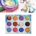 thumbnail image 2 of CHUANK Resin Color Pigment Mica Powder for Candle Making Epoxy Resin Mold 12 Box, 2 of 7