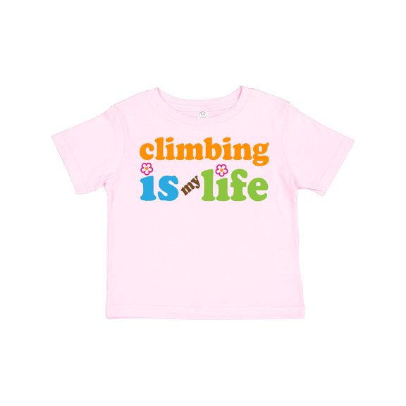 Inktastic Climbing is My Life Boys or Girls Toddler T-Shirt