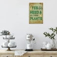 thumbnail image 5 of Garden Signs Vintage Style Metal Tin Plant Slogan Sign, 12x8 inches, Indoor Gardening Decor, Greenery Theme, Gift Choice, 5 of 5