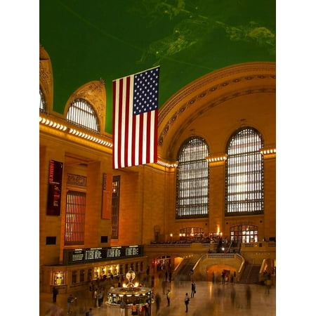 Interior View Of Grand Central Station New York Usa Print Wall Art By Nancy Steve Ross