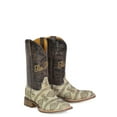 thumbnail image 3 of Women's Tin Haul Sign Of The Sun Boots with Desert Floral Sole Handcrafted Brown, 3 of 3
