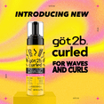 thumbnail image 3 of Got2b Curled Flexible Curl Foam, 190g, for type 2-3 Curls, Wavy & Curly Hair, for Bouncy Curls, Lightweight Hold, no Crunch Formula, 3 of 7