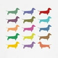 thumbnail image 3 of CafePress - Colorful Dachshunds Sweatshirt - Crew Neck Sweatshirt, 3 of 4