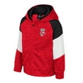thumbnail image 2 of Toddler Colosseum Red Wisconsin Badgers Spirit Hollow Full-Zip Hoodie, 2 of 3