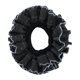thumbnail image 1 of Ofertas Únicas 1 Pc Lazos de Cabello de Denim Doble Capa Lazo de Cabello Elástico Negro, 1 of 5