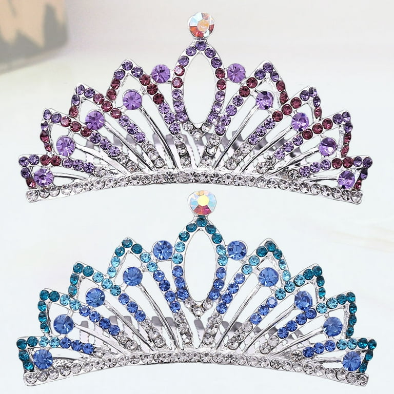Purple Birthday Crown for Kids
